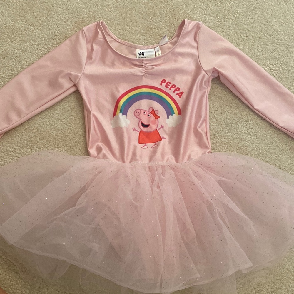 H&M peppa pig leotard with tutu
